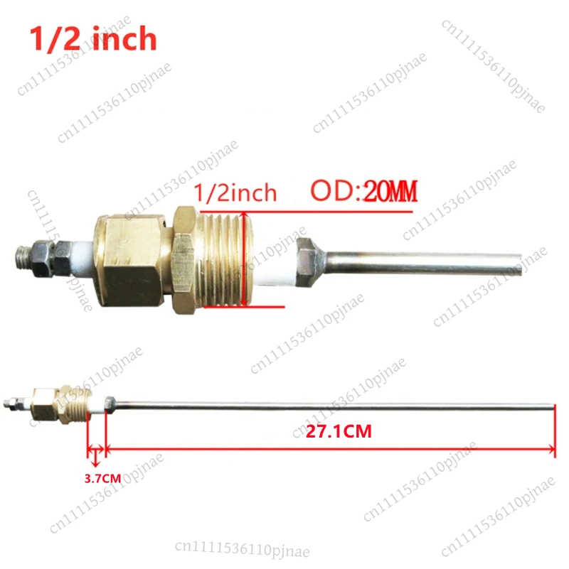 For Steam Boilers High Temperature Resistance Water Level Probe Boiler 1/2 inch Electrode Rod Parts
