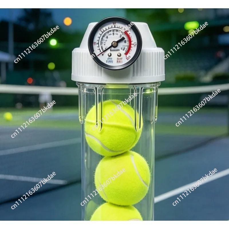 The Tennis Pressure Tank Can Hold 4/8 Tennis Balls Lt Is Leak Proof And Can Inflate Greatly Extending The Practical Life