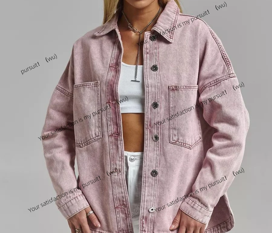 

Nueva ropa de mujer a la moda, c Zijigan неформальный универсальный Vintage, chaqueta vaquera Holgada