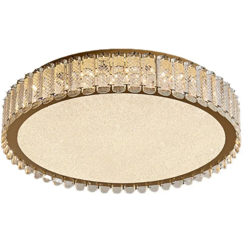

Modern Simple Light Luxury Crystal Ceiling Light Bedroom Room Light Model Room Living Room