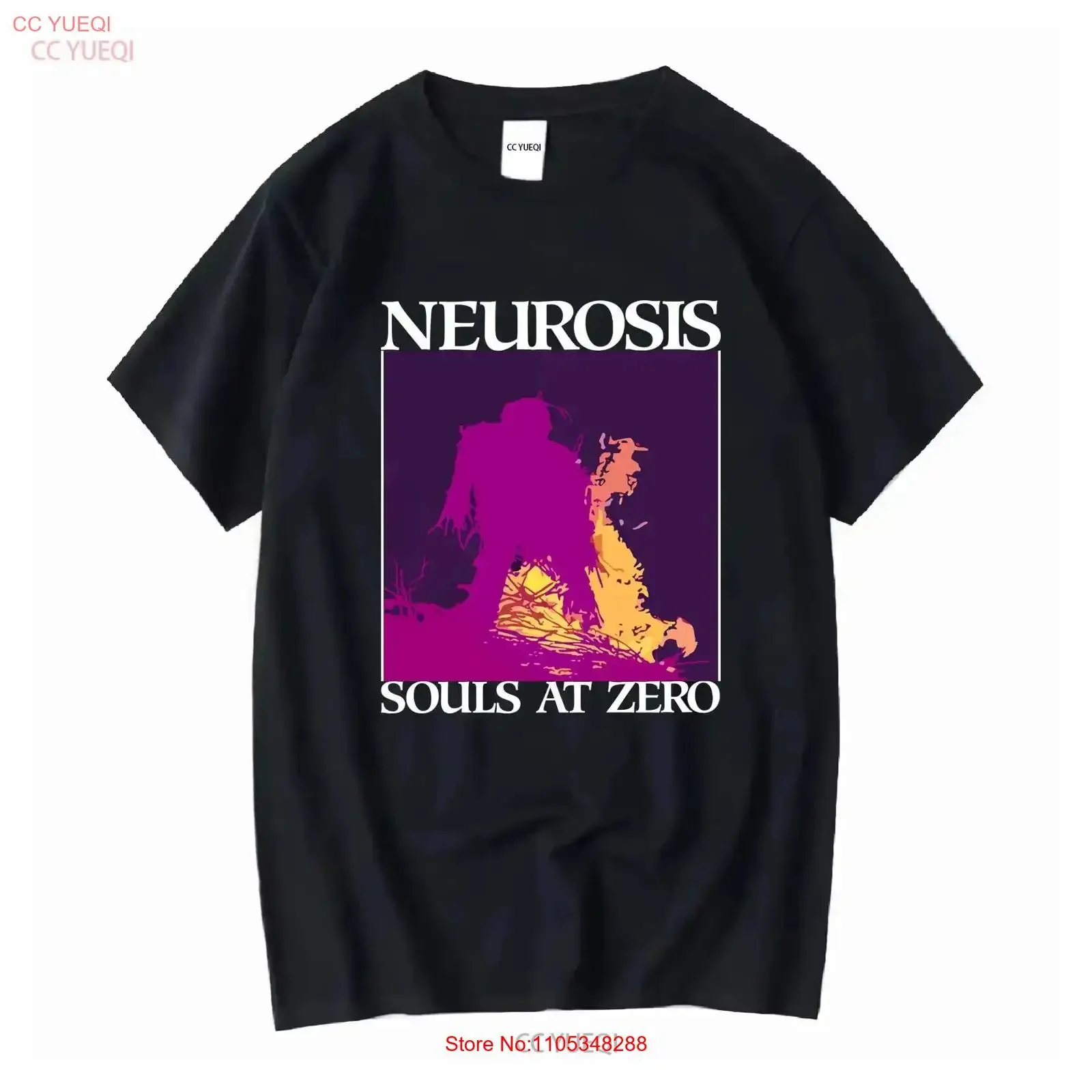 Neurosis Souls at Zero T Shirt Cotton Black Men S to 5XL K3407 vintage Washed Versatile Top For Everyday Wear fashion Stylish
