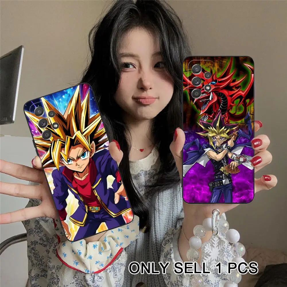 

Yugioh Yami Yugi Phone Case for Samsung Galaxy A26 25 24 23 22 21 17 16 15 14 13 12 11 5G Soft TPU Shockproof Cover