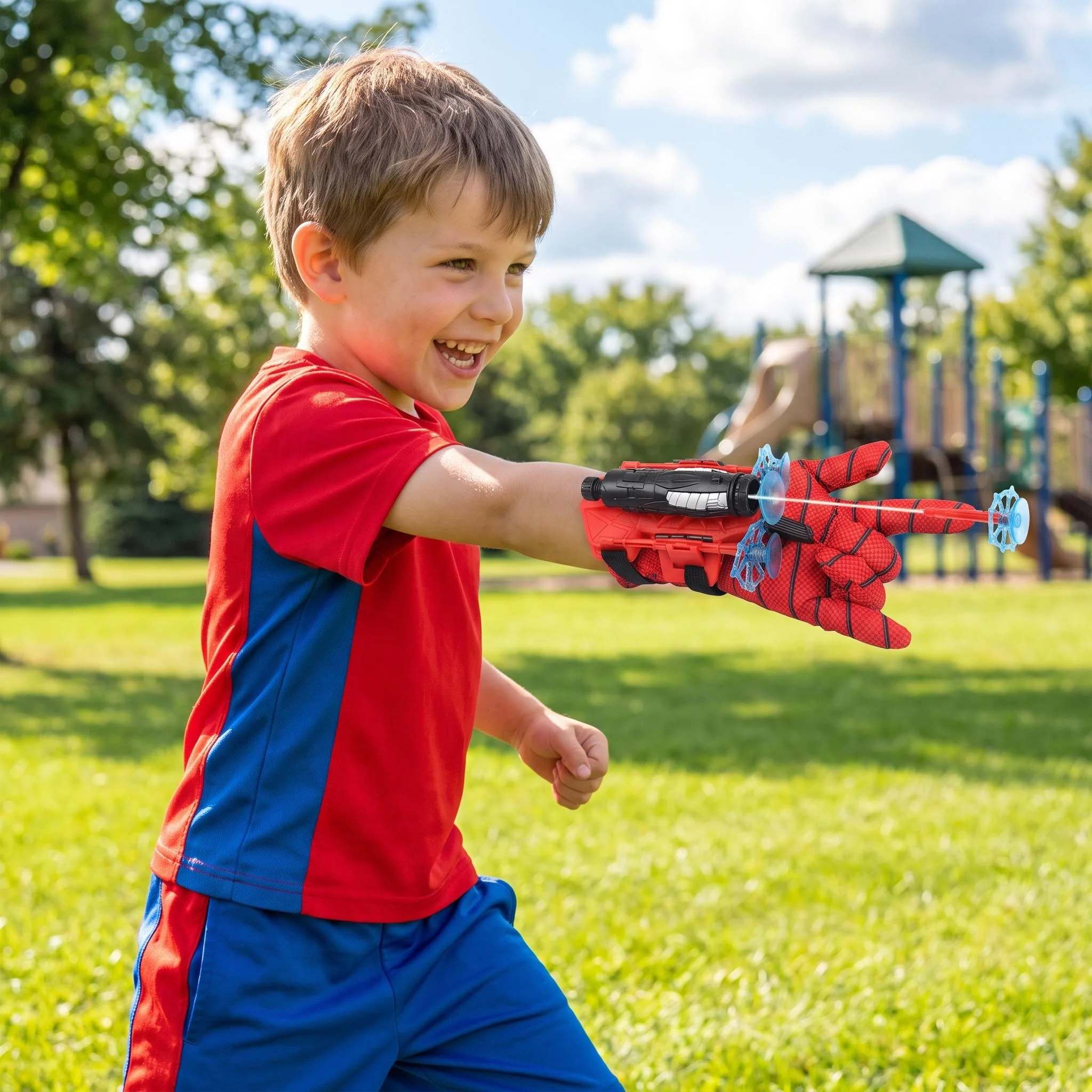KIDS HAND LAUNCHER GLOVE TOY S - Kids Outdoor Fort Building Kit review and price