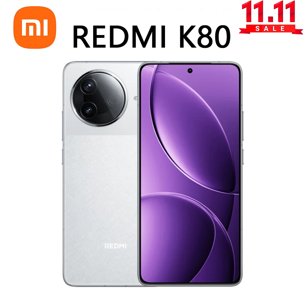 Tout nouveau téléphone intelligent Xiaomi Redmi K80 5G Tout nouveau téléphone intelligent Xiaomi Redmi K80 5G
