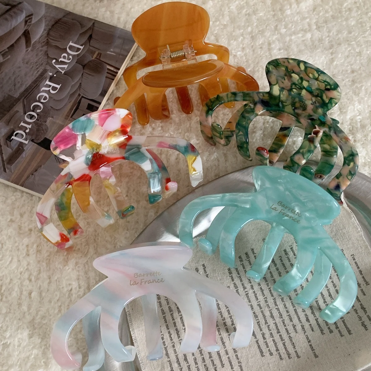 10CM Korean Acetate Dragon Bon - Women'S Korean Accessories ulasan dan harga
