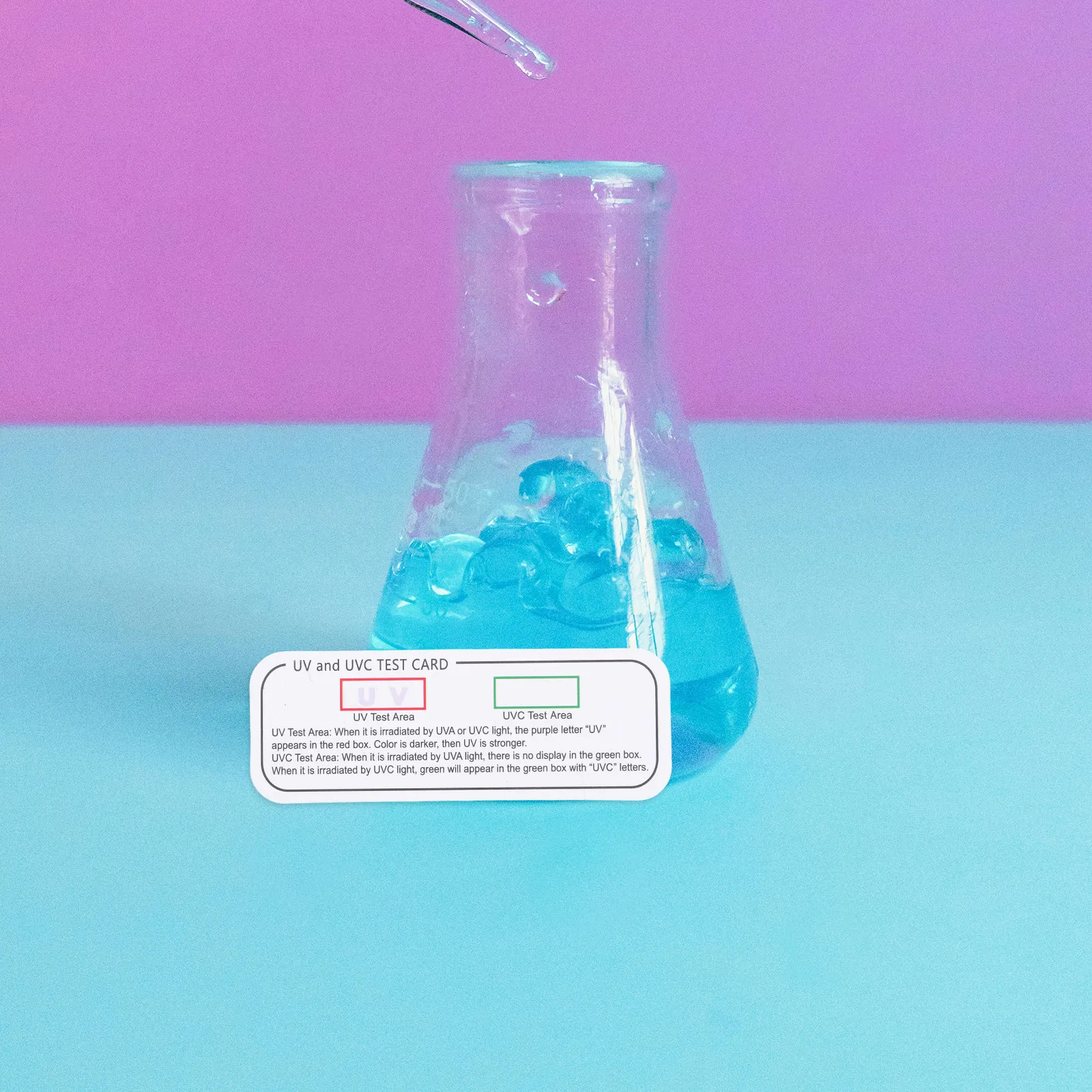 

20Pcs Uvc Test Papers Uv Identifying Cards for Sterilizer Light Detection Clear Indicator Strips Reliable Performance in