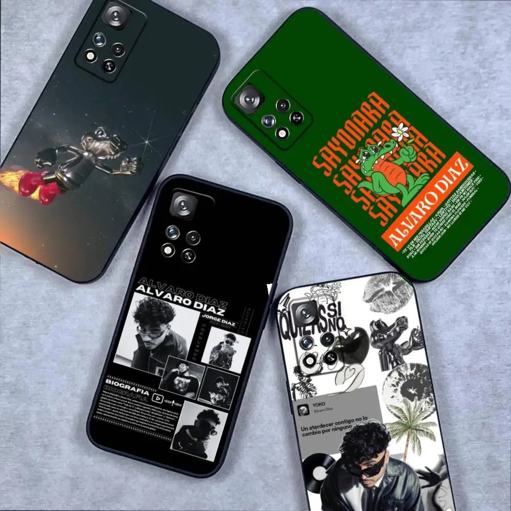 

Alvaro Diaz Phone Case For Samsung S 25,24,23,22,30,21,10,9,Ultra,Plus,Lite,FE,4,5G Black Soft Case