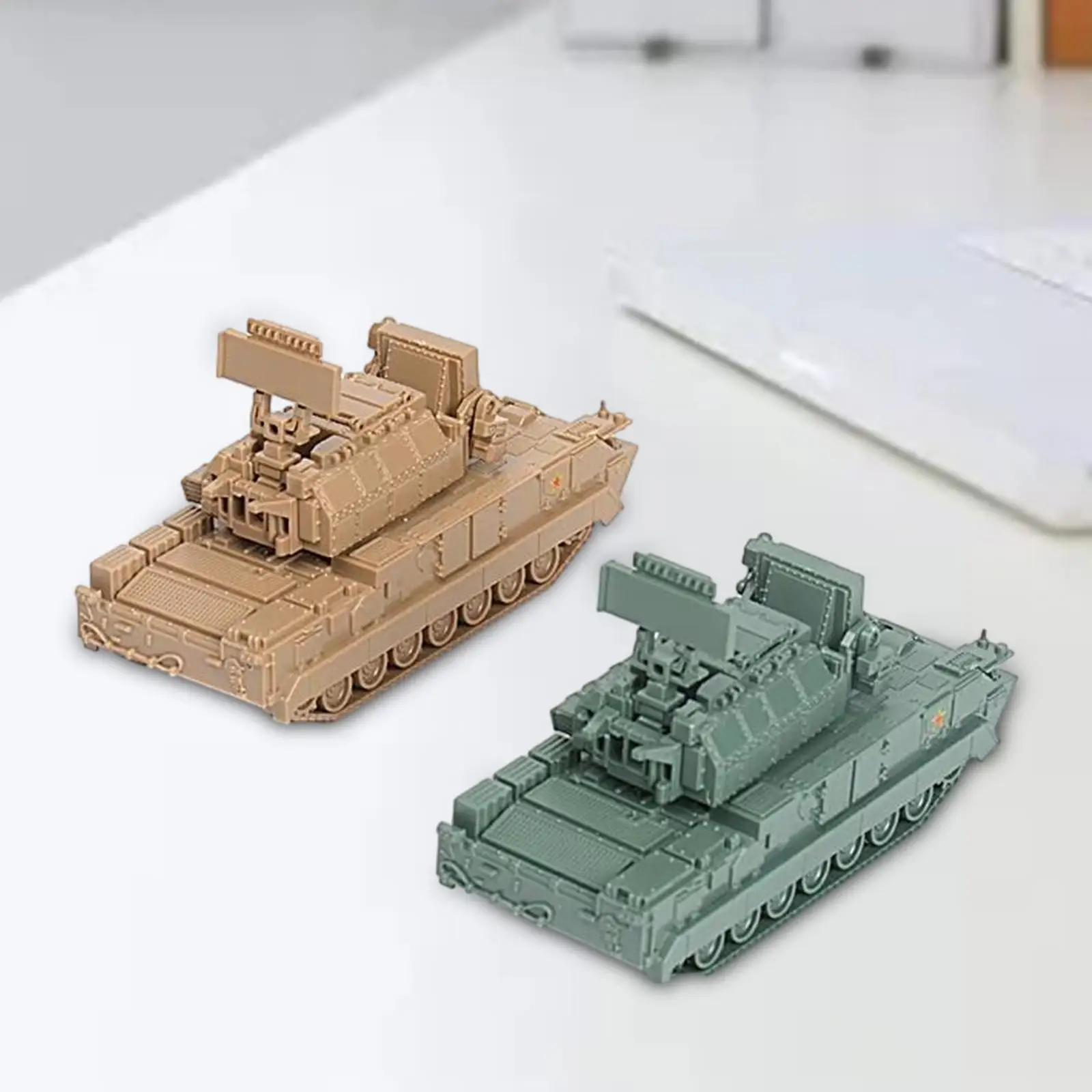 1/72 kits de construção de veículos modelo de construção de carro brinquedo simulação ornamento jogo de quebra-cabeça 4d montar tanque para lembrança colecionável