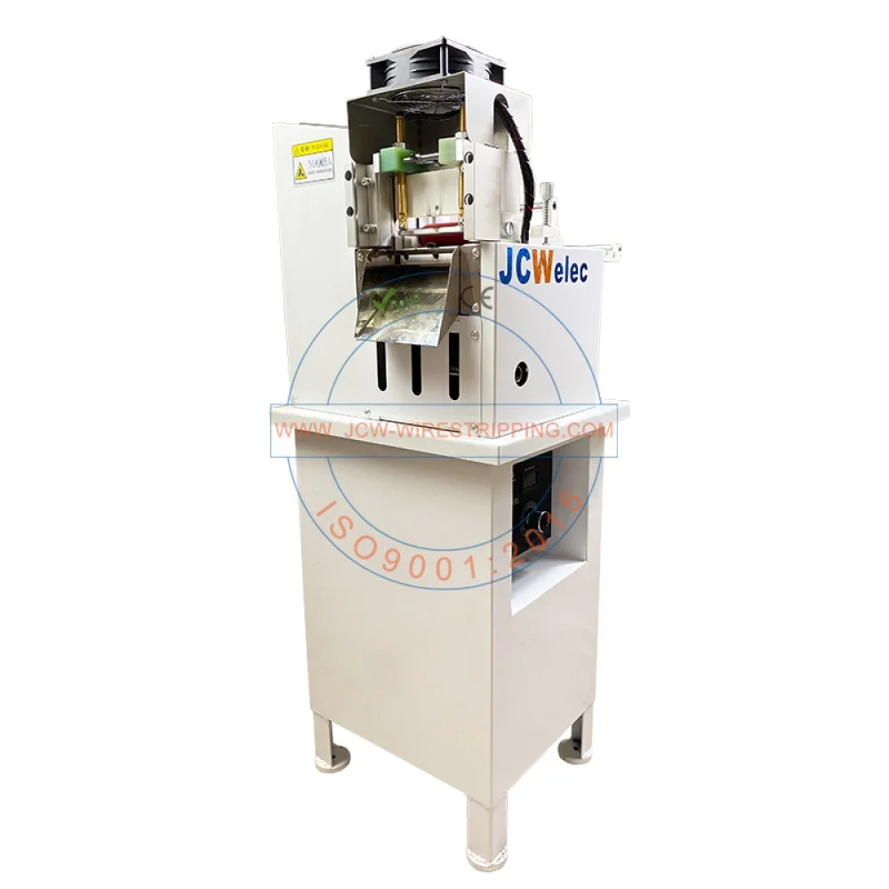 JCW-C01H Hot Sale Automatic Rubber/sleeving Braided/plastic Roll Sheet Computer Hot Cutting Machine Hot Cutter
