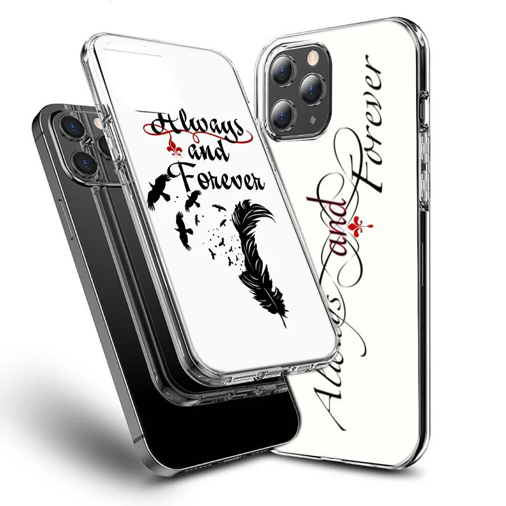 Always And Forever The Originals Phone Case For Apple Iphone 15+ 14 Plus 16 Pro Max 12 13 Mini 11 Pro X XS Max XR Cover Shell Co