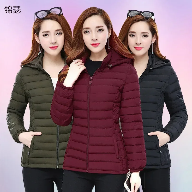 New Winter Jacket High Quality Stand-callor Coat Women Fashion Jackets Winter Warm Woman Clothing Casual Parkas