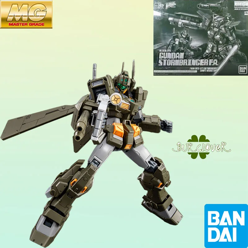 

Bandai Genuine MG Online Exclusive Blitz Gundam GM Turbulence 1/100 Anime Action Figure Assembly Model Toys Gifts For Children