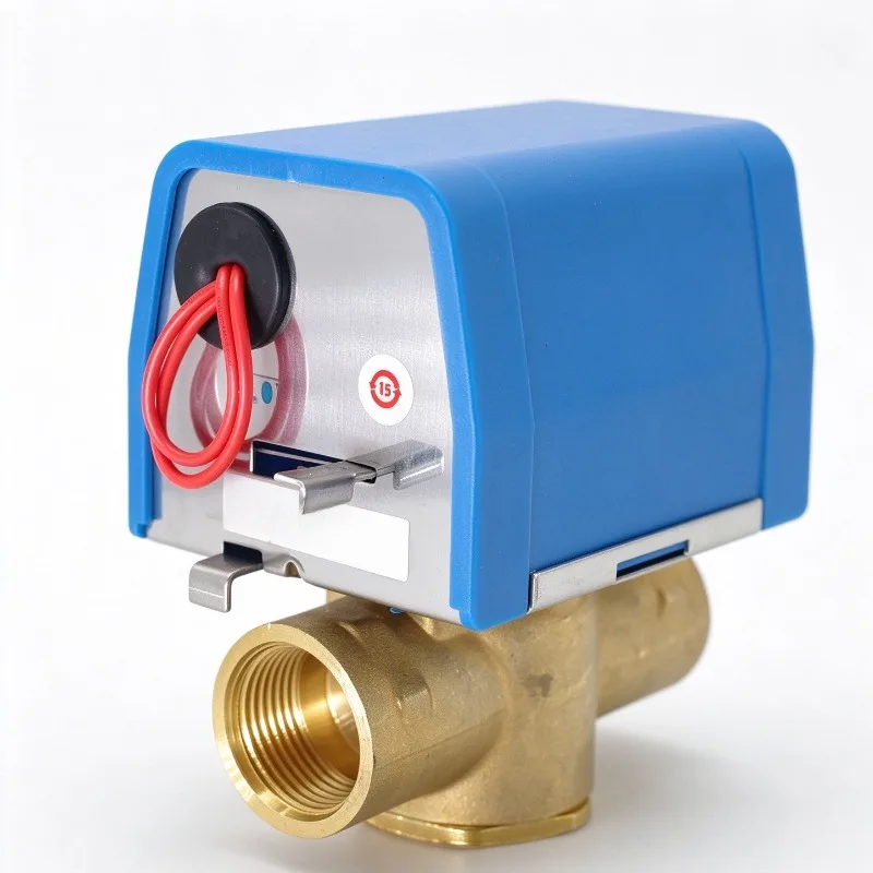 Electric 2 Way Valve VLC2200GC-C DN20 3/4 Inch Fan Coil Water Solenoid Valve Compatible with Air Conditioning System