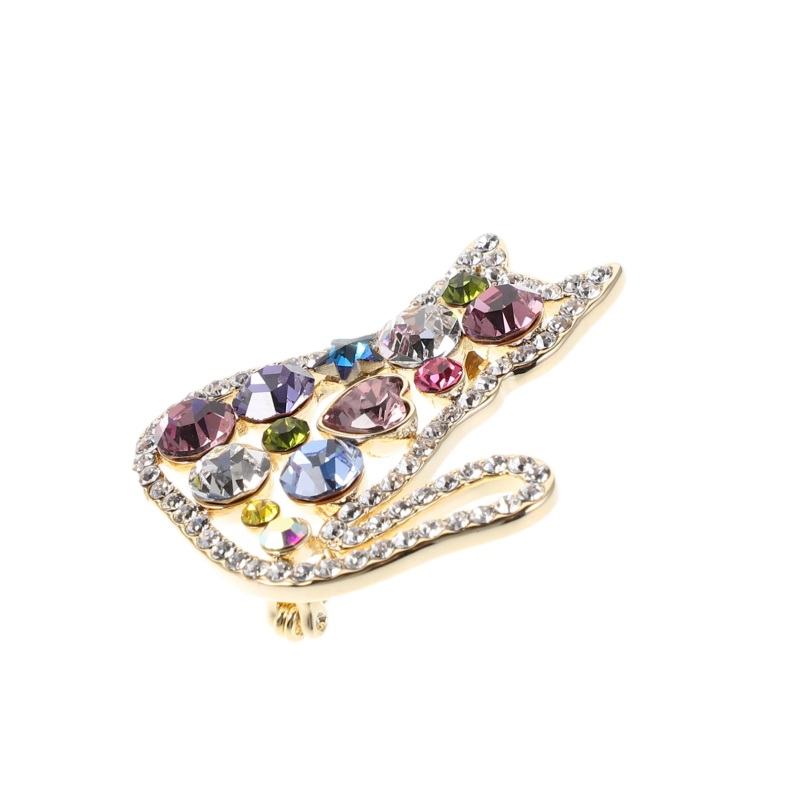 

Colorful -set Brooch Backpack Lapel Pin Cat Clip Charms Cap Brooches Animal Man