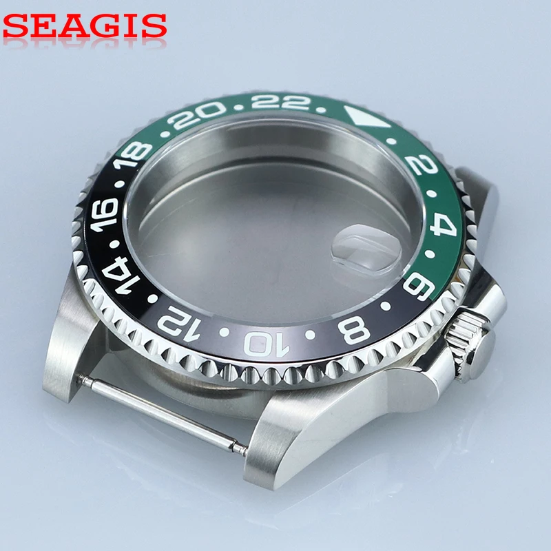 

Корпус 40,5 мм, сапфировый стерильный механизм NH35, автоматический механический GMT NH34, подходит для циферблата 28,5 мм