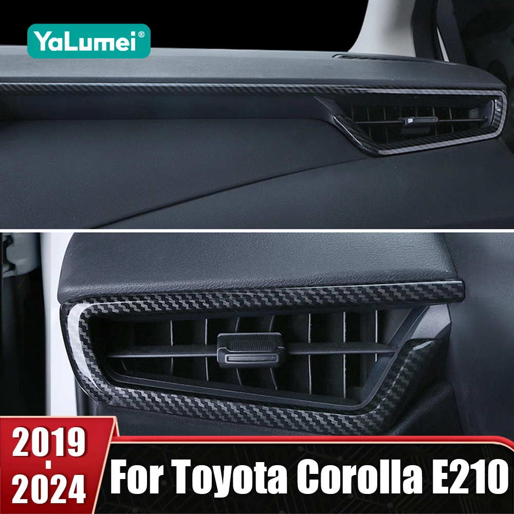 

For Toyota Corolla E210 2019-2021 2022 2023 2024 Hybrid Car Central Control Air Conditioning Vent Outlet Cover Trim Accessories