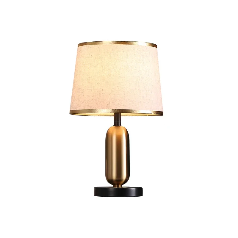 ALBERT Modern Table Lamp LED Nordic Creative Black Gold Simple Bedside Desk Light Decor for Home Living Room Bedroom