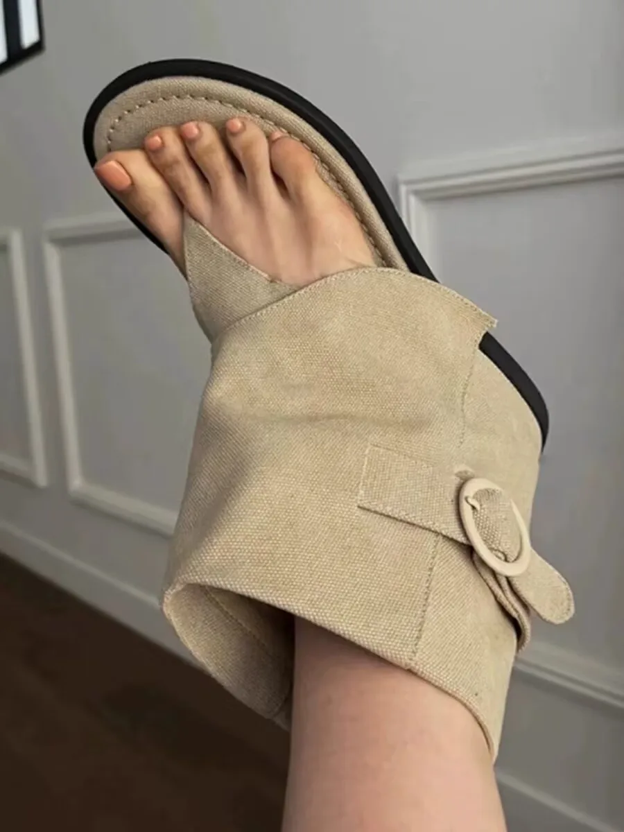 

2026 Women Summer Boots Open Toe Flat Tassel Design Sandals Roman Sandal Elegant Shoes Sandalias Mujer