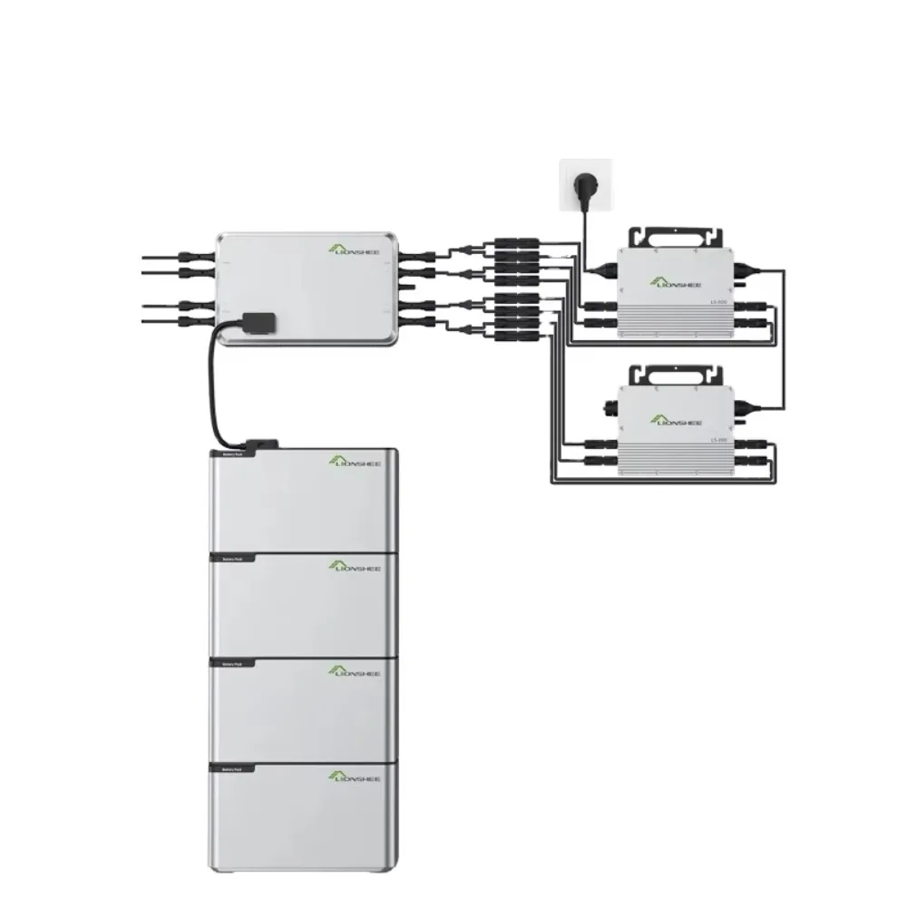 

Balcony Solar Energy Storage Micro Inverter Photovoltaic HUB LiFePO4 Battery Power Plant Home Energy Storage Power System