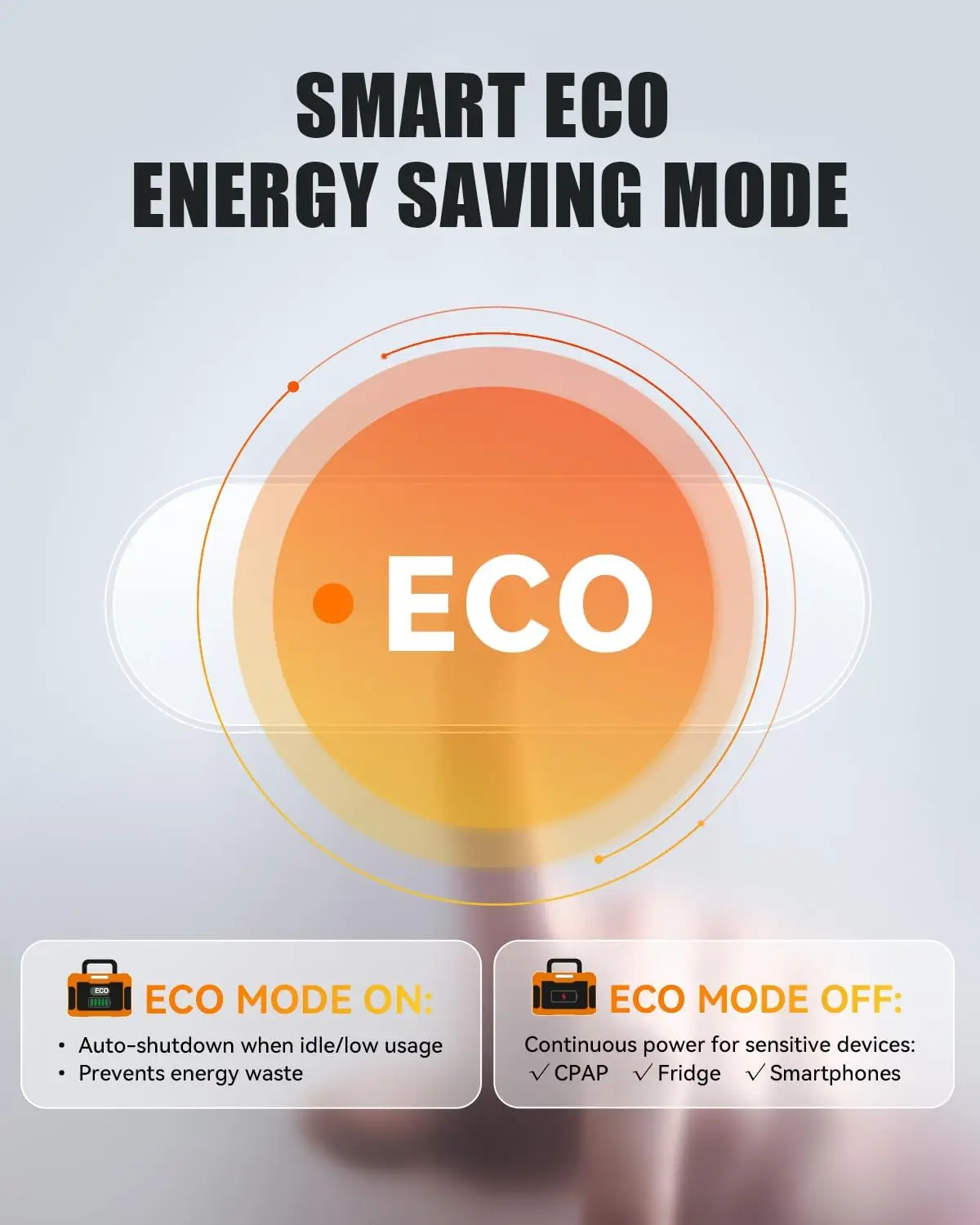 1000W Portable Power Station, 808Wh, Lightweight Solar Generator with AC Outlet for Camping and Home Backup