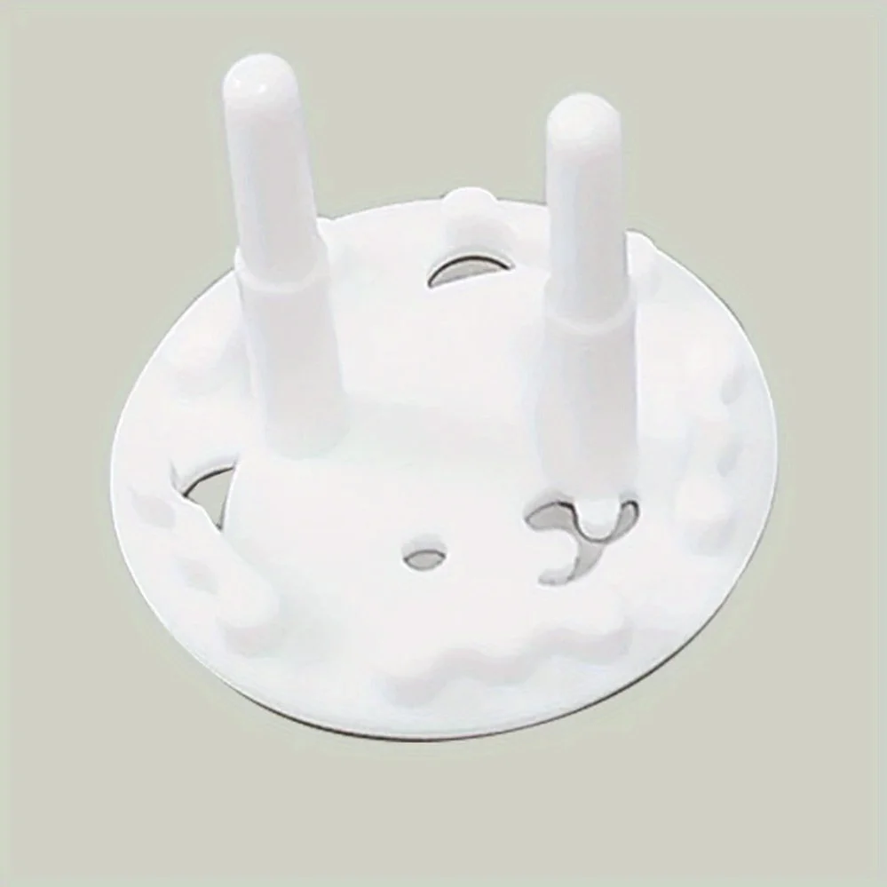 5PCS European Standard Automatic Recovery Socket Hole Protector, Socket Cover, Electrical Outlet Cover, for European Standard Ou
