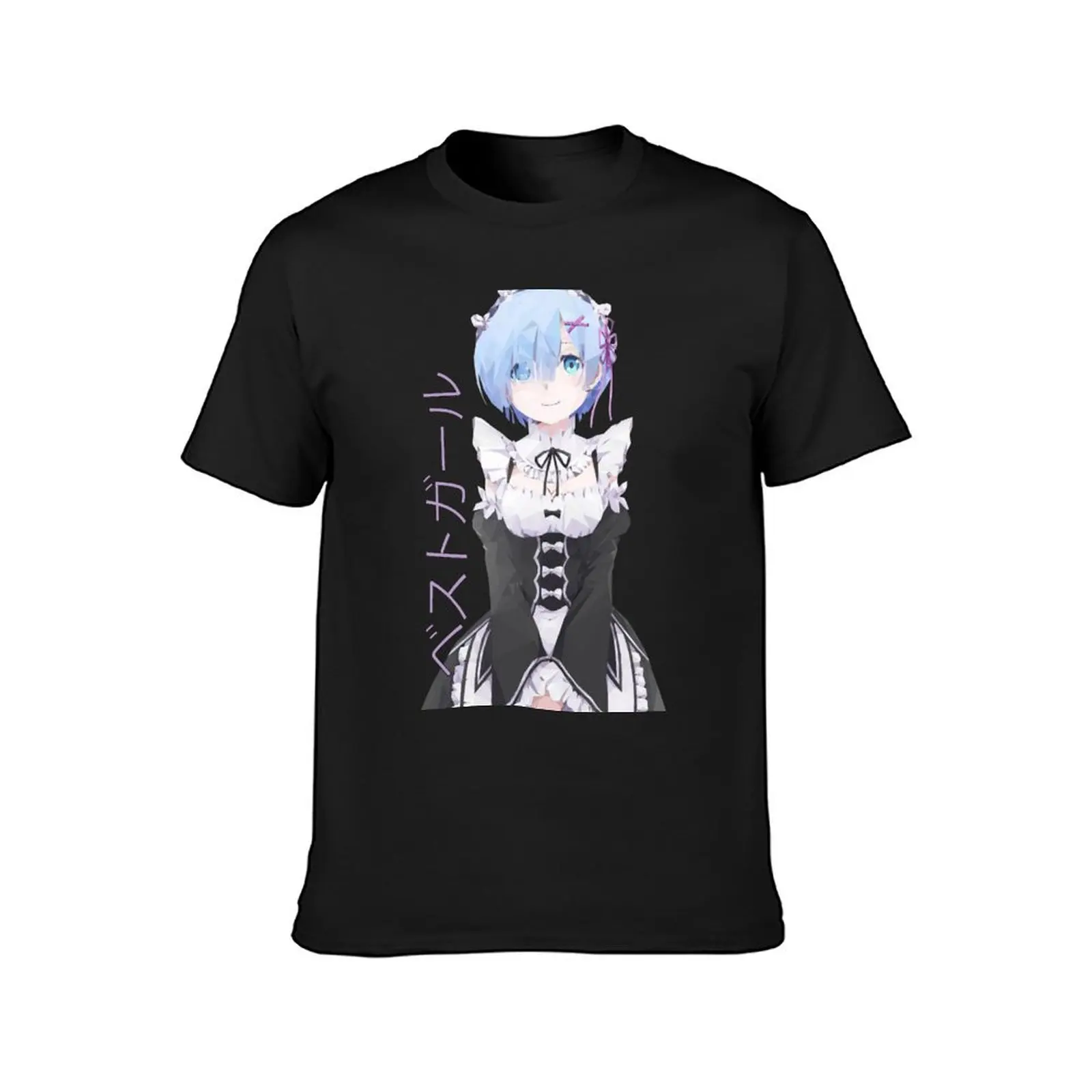 Rem Geometric T-Shirt hippie clothes kawaii clothes anime summer clothes mens cotton t shirts