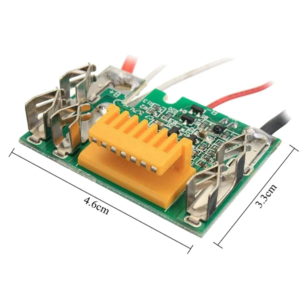 2Pcs PCB Circuit Module Board Parts 18V Battery Chip PCB Board sostituzione per Makita BL1830 BL1840 BL1850 LXT400