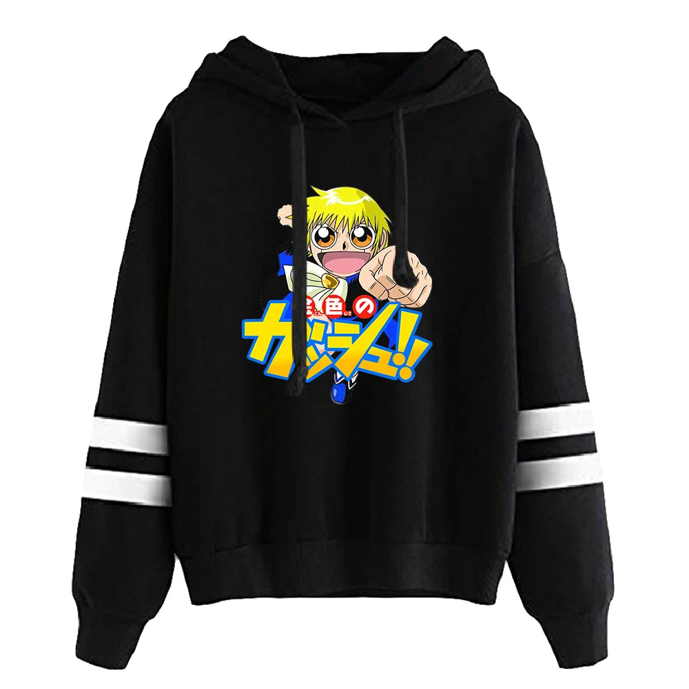 

2026 Zatch Bell Anime Hoodie Unisex Pocketless Sleeve Sweatshirt Men Women's Hoodies Harajuku Streetwear 90s Manga Youthful