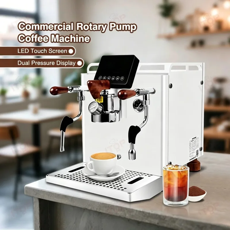 

ITOP Professional Commercial Rotary Pump Semi-automatic Espresso Coffee Maker Factory Wholesale Price