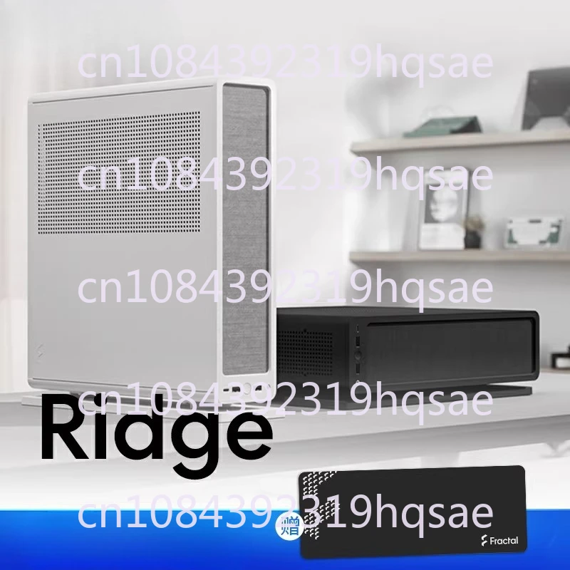 Fractal Technology Case Ridge Mini Breathable Black Vertical Horizontal Compact Mini White Computer Desktop