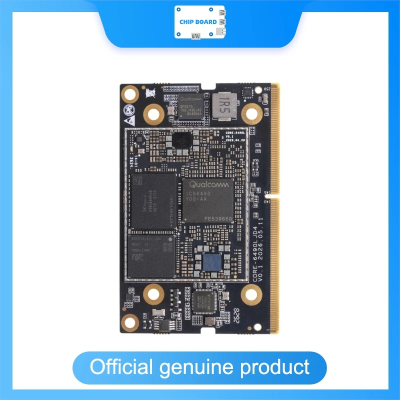 Firefly CORE-6490JD4 Q6490A Board with Qualcomm QCS6490, Edge AI Computing and Large Model Development Platform