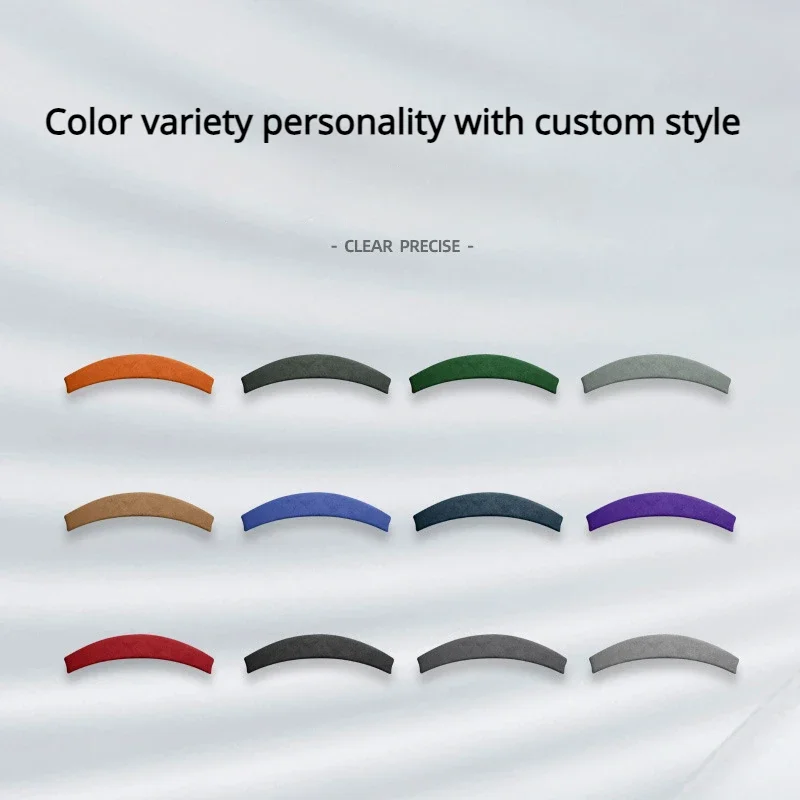 For Tesla Model 3 Y Juniper 2025 Alcantara Suede Steering Wheel Trim Patch Panel Decoration Strip Sticker Interior Accessories