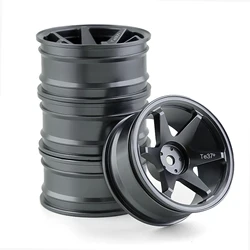 On-Road Drift Car Aluminum Alloy Metal Wheel Hub Climb Car Wheel Rim For  1/10 HSP Tamiya HPI Kyosho Sakura D5  TT02 Drift Hub