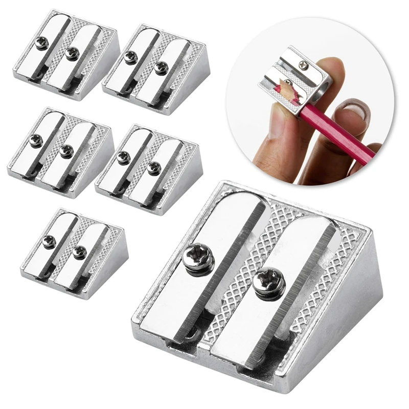 Handheld Pencil Sharpeners Makeup Pencil Sharpeners Colored Pencil Sharpeners With 2 Holes