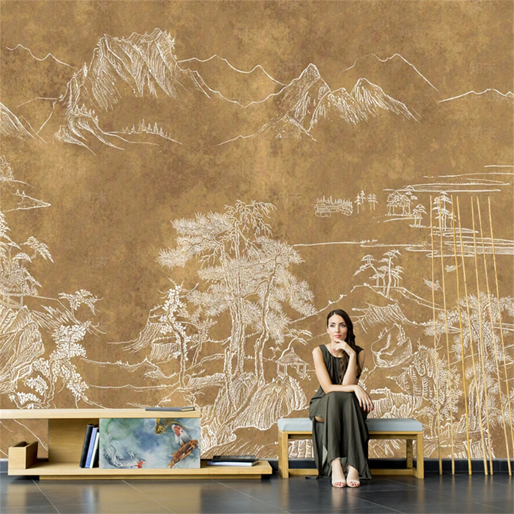 Chinese wallpapers for living  - Background Film 3D recension och pris