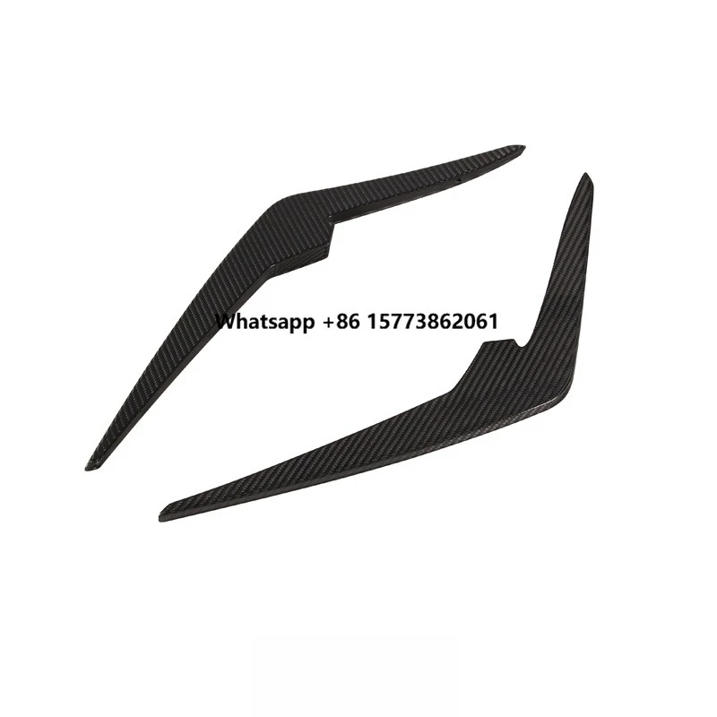 

Dry Carbon Fiber Parts Body Kit Front Canards for RS6 RS7 C8 Ver1