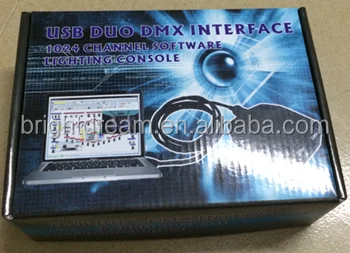 stage light software usb console for dj equipment 3 pins dmx connect