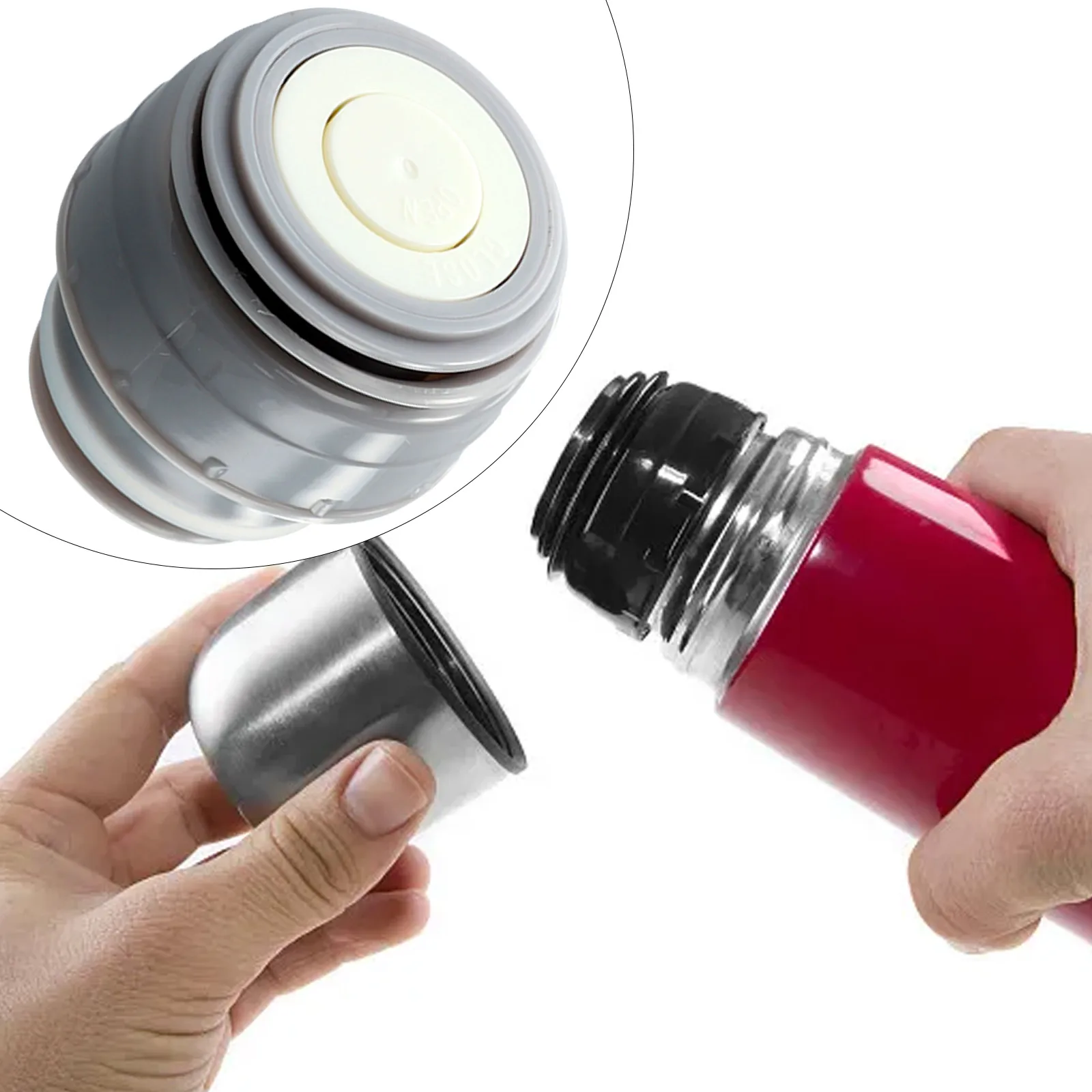 Durable And Odorless High Quality 100% BPA Free Thermos Lid Cup Insert Vacuum Insulation Silicone Sealing Strip