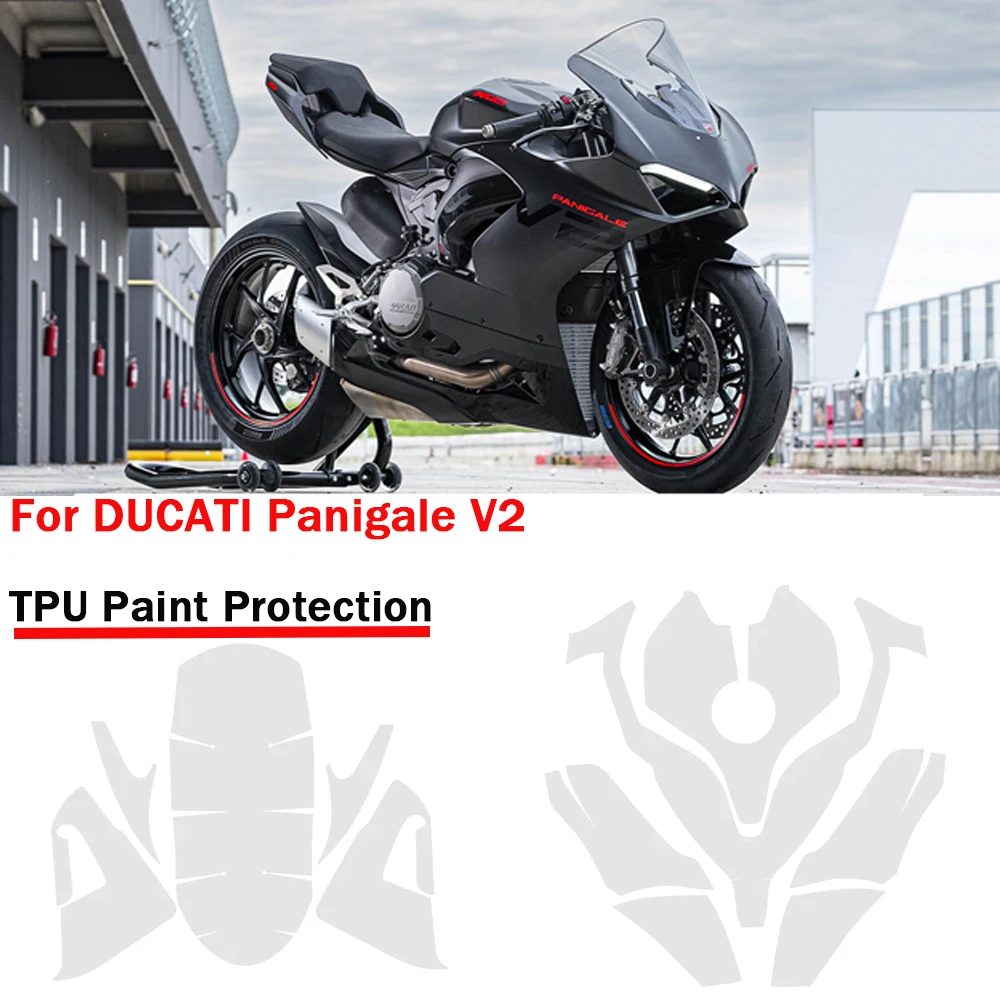 

Комплект для защиты краски PPF Panigale V2 TPU, защитный обтекатель для DUCATI PANIGALE V2, полная защитная пленка для краски 2020-2024