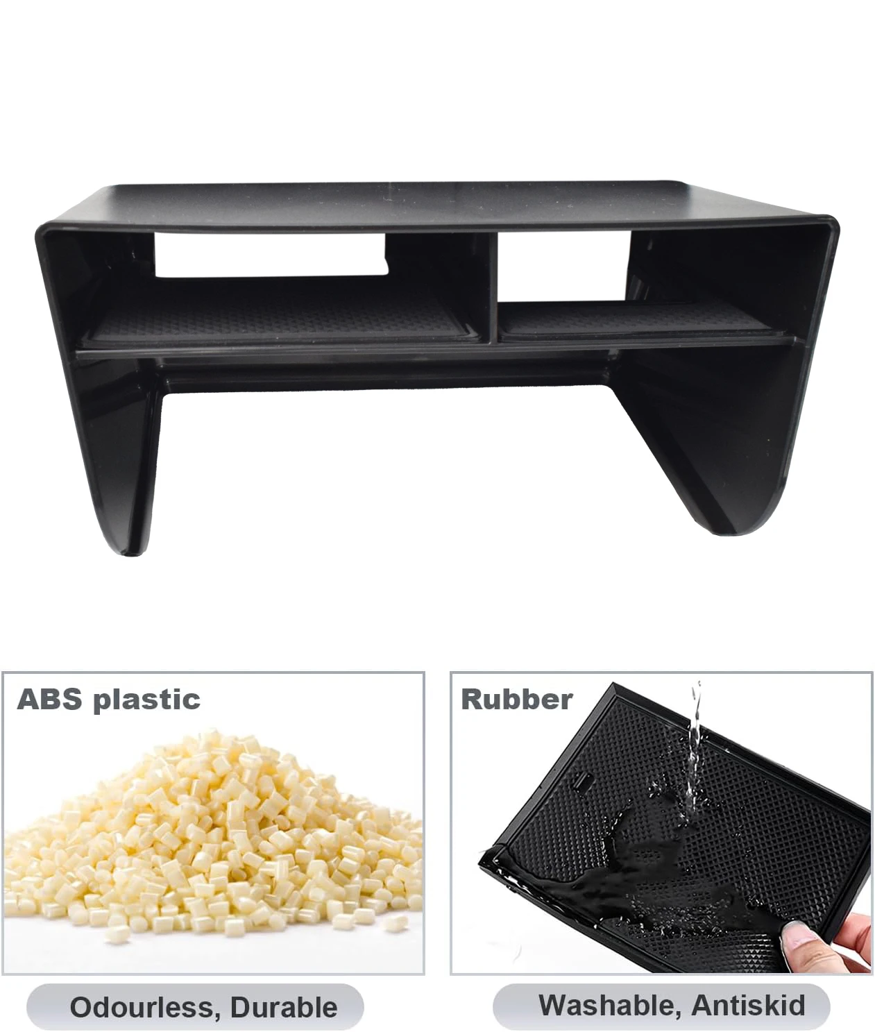 Center Console Tray Organizer For Subaru Forester 2019-2024 Center Console Interior Armrest Storage Box Accessories Insert Box - Image 3