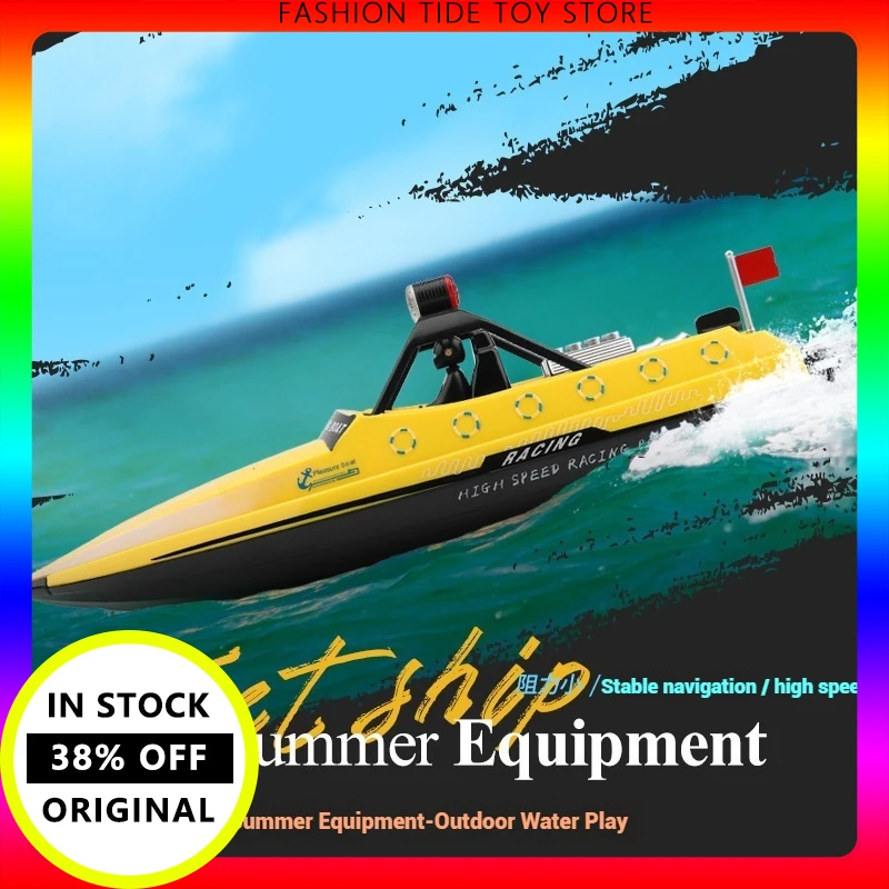 

В наличии Wltoys Wl917 Jet Sports Лодка с дистанционным управлением 2,4 ГГц и легкой высокоскоростной машинкой для стрижки Электрическая лодка Модель игрушки для мальчика в подарок