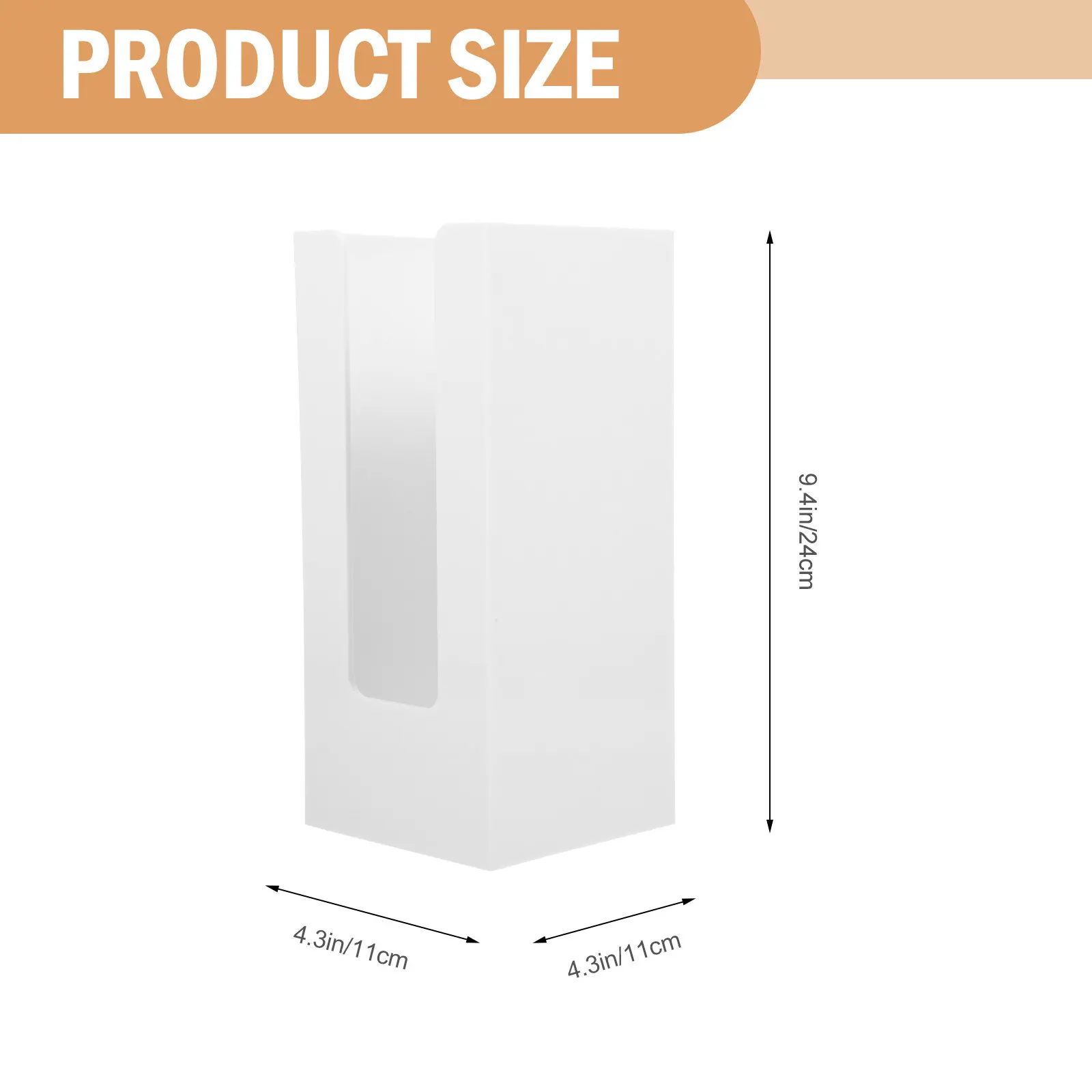 Paper Cup Storage Rack Minimalist Design Tabletop Cup Holder for Home Hotel Cafe Bar Cups Organizer Storage Box