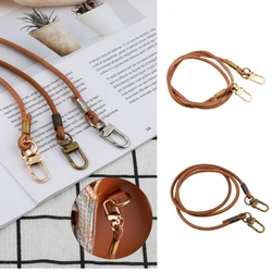 Lady Purse Strap DIY Handcraft Bags Strap Round Band Shoulder Strap with Buckle Crossbody Bag Replacement Strap Belt