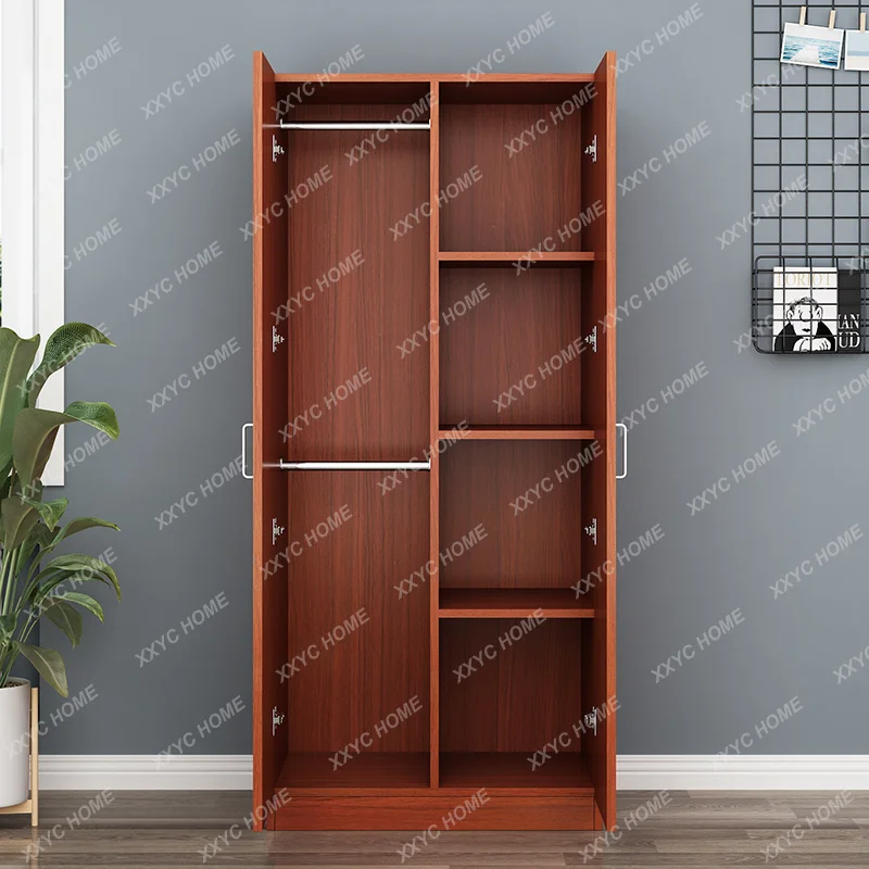 L Bedroom Wardrobe Clothes Partitions Cupboard Closet Storage Shelf Wooden Modern Display Vestidores Trendy Furniture