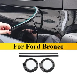For Ford Bronco 2021-2024 Modified C-pillar Sealing Strips Door Noise Reduction Strips Car Interior Accessories