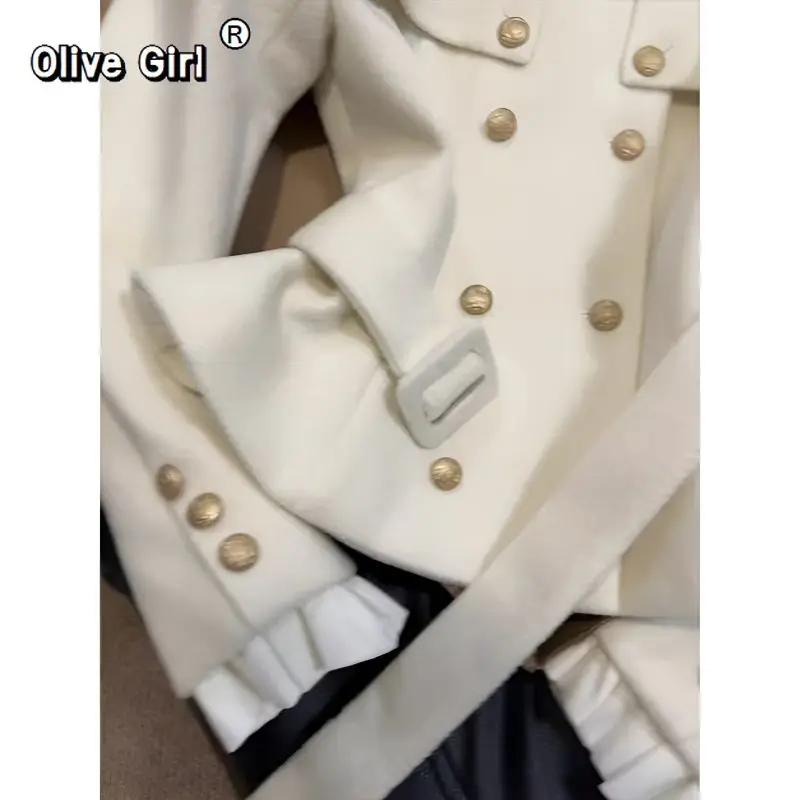 Apricot Colored Short Jacket for Women's Outwear Coat 2026 Spring Autumn New Commuter Unique and High-end Outfit