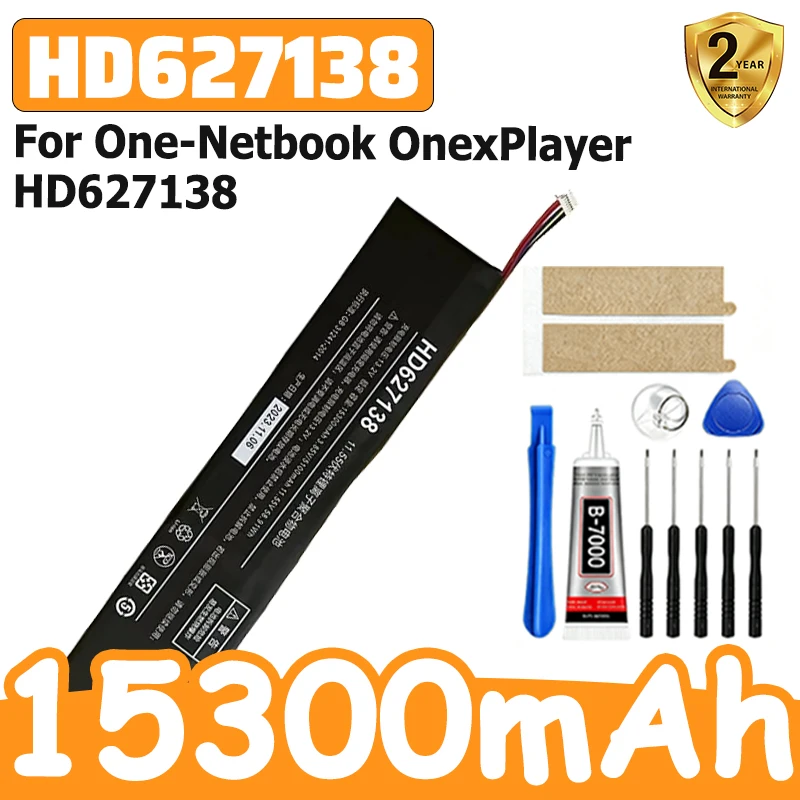NEW 15300mAh HD627138 Battery for One-Netbook onexPlayer HD627138