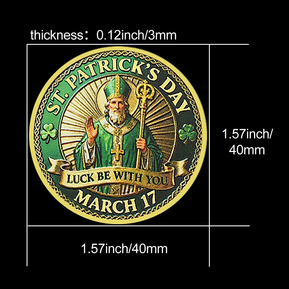 St. Patrick's Day Glücksmünze  – Token Coin Mechanism Bewertung und Preis