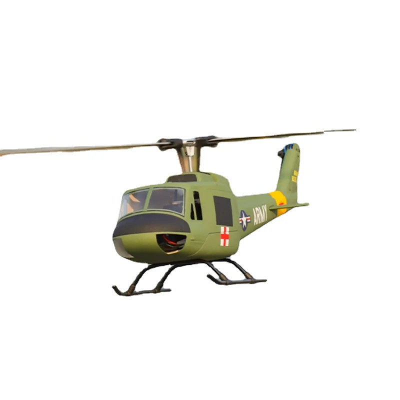 FLY WING UH-1 Class 470 6CH Brushless Motor GPS Fixed Point Altitude Hold Scale RC Helicopter With H1 Flight Controller