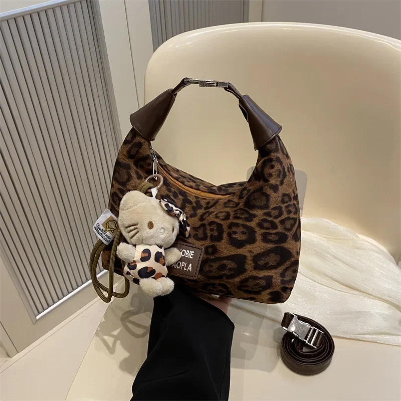 

Fashion leopard print handbag bag women's shoulder bag messenger bag